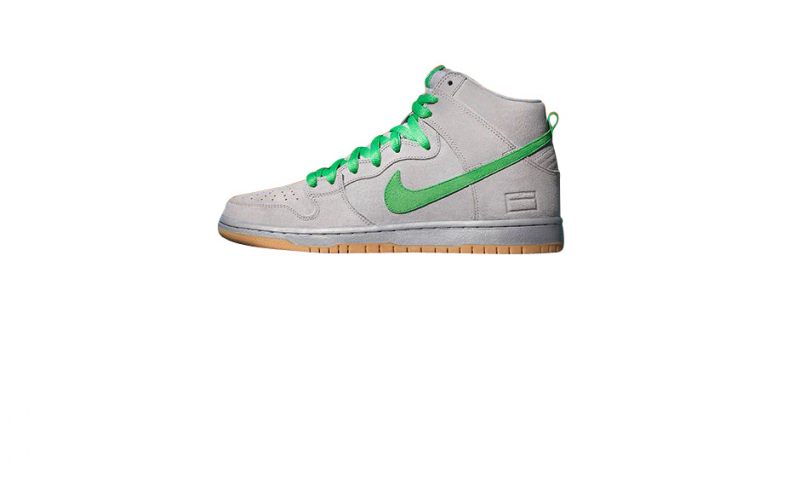 nike sb dunk high silver box