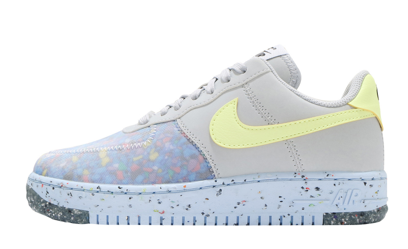 nike air force 1 crater pure platinum