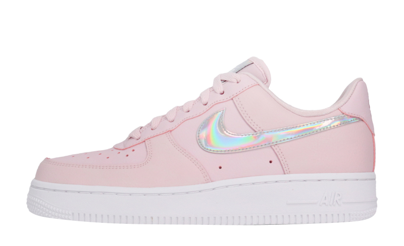 pink iridescent air force 1