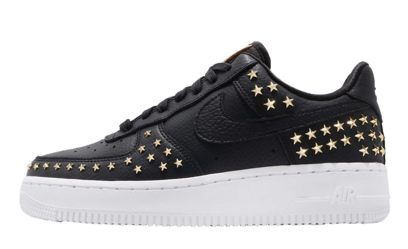 black air forces with stars