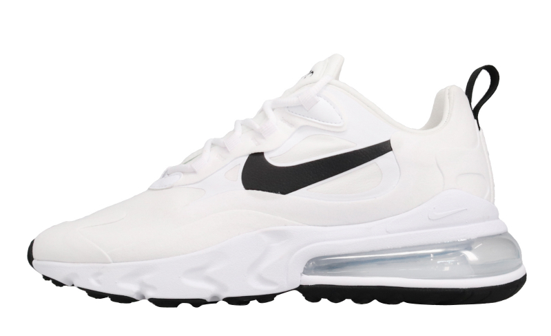 Nike Wmns Air Max 270 React White Black Metallic Silver Kicksonfire Com