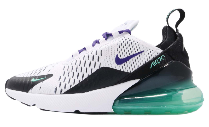 air max 270 white and purple