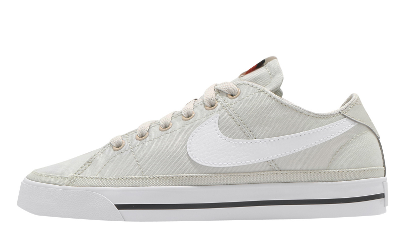 nike court legacy light bone