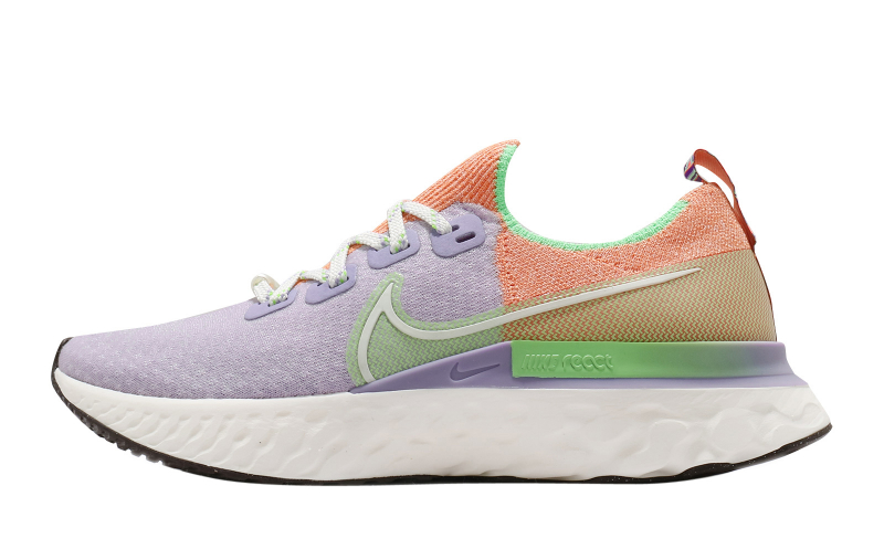 nike react infinity run flyknit sail