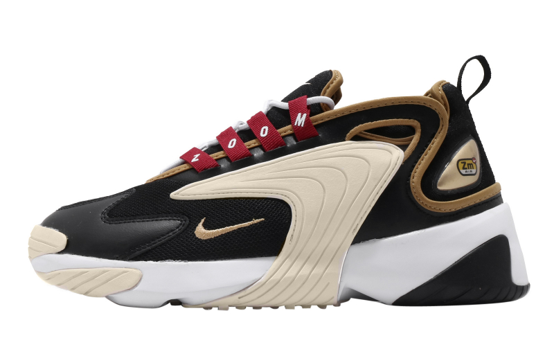 Nike Wmns Zoom 2k Black Metallic Gold Kicksonfire Com