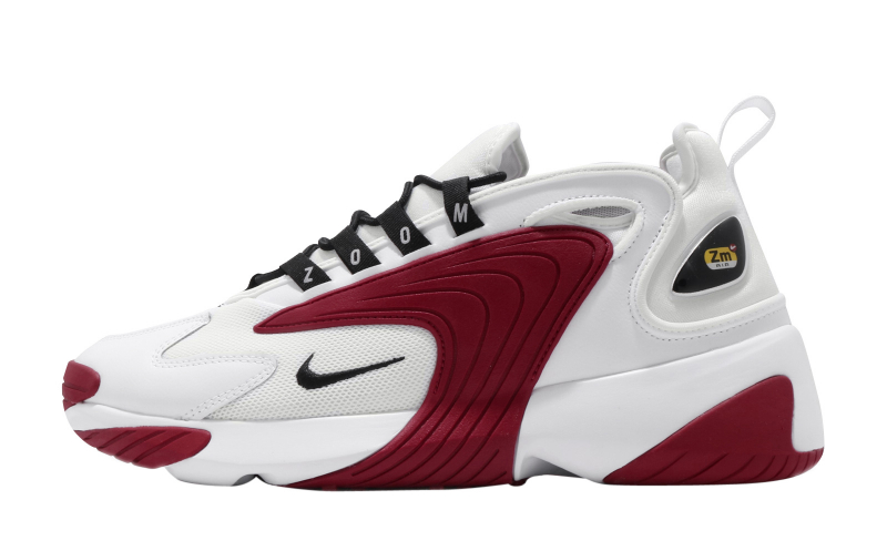 zoom 2k white red