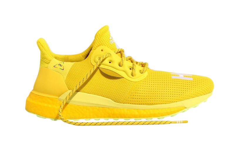 yellow adidas pharrell