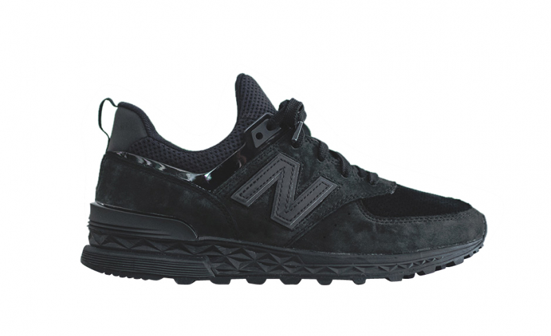 new balance 574s black