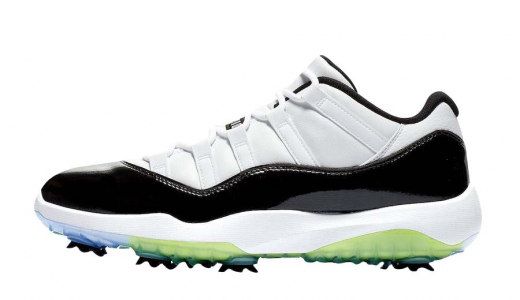 His Airness Seen Golfing In Air Jordan 11 Low Concord Golf Cleat ...