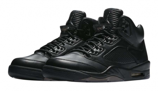 Supreme x Air Jordan 5 Black 824371001 