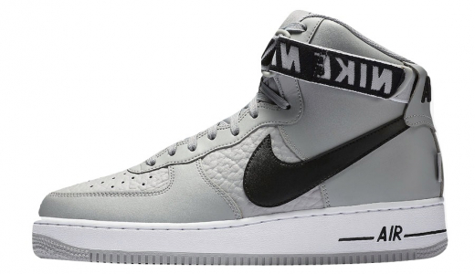 Release Date: Nike Air Force 1 High Statement Game Flight Silver ...