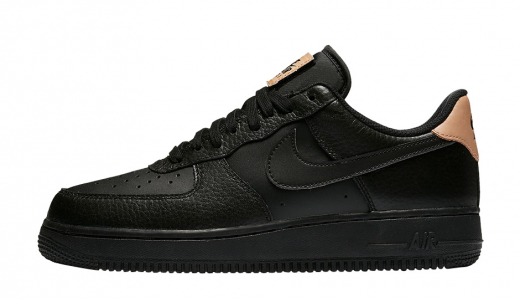 Nike Mens Air Force 1 Low DH7440 001 Hoops Black University Gold - Size 9.5