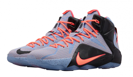 lebron 12 pink and blue