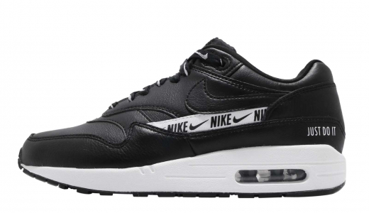 Take The Simple Route With This White & Black Nike Air Max 1 ...