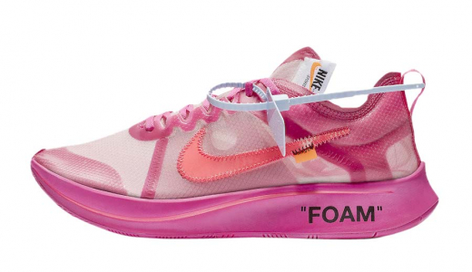 First Look At The OFF-WHITE x Nike Zoom Fly SP Tulip Pink • KicksOnFire.com