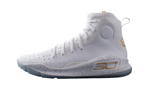 The Under Armour Curry 4 White Gold Drops This Week • KicksOnFire.com